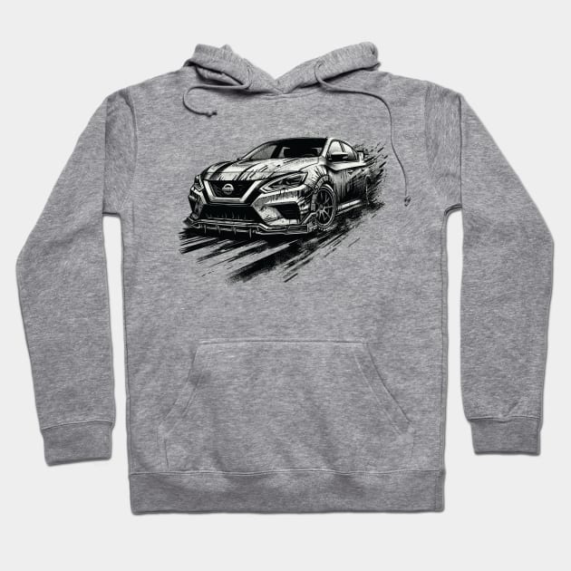 Nissan Sentra Hoodie by Vehicles-Art